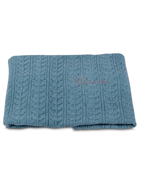 Blumarine-Coperta lana Eloise culla/carrozzina