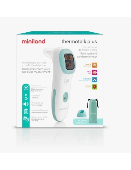 Miniland- Termometro infrarossi thermotalk plus