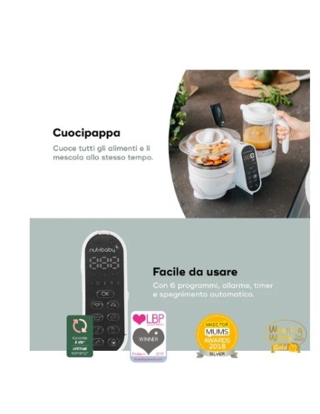 Babymoov-Robot da cucina Nutribaby+