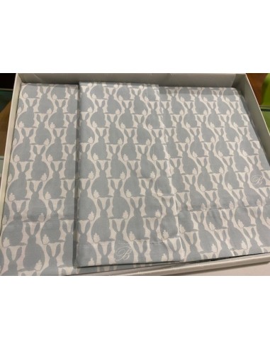 Blumarine-Set lenzuola Bianconiglio culla/carrozzina