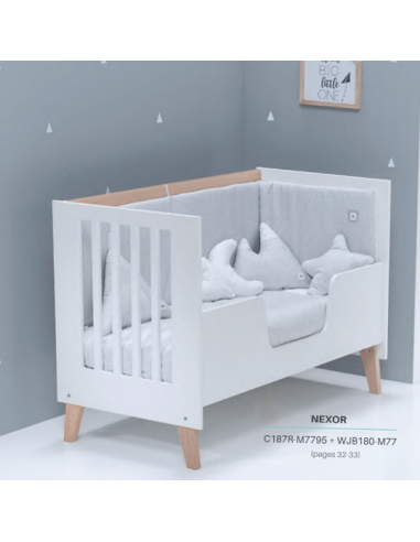 Alondra - Lettino Trasformabile Alondra Nexor 4 in 1 art.C187R