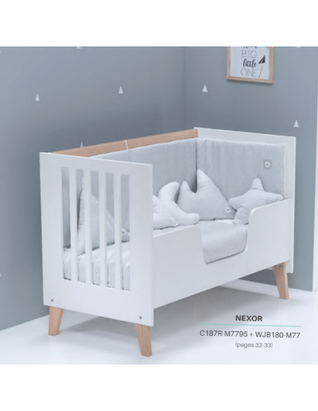 Alondra - Lettino Trasformabile Alondra Nexor 4 in 1 art.C187R