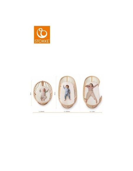 Lettino Stokke Sleepi Mini V3 + Estensione+ Materassi Stokke