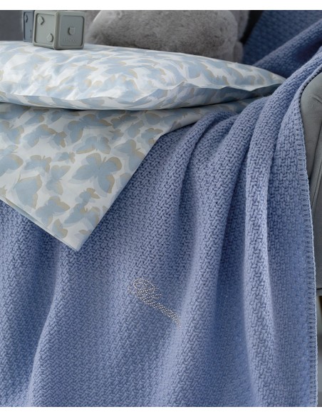 Blumarine-Coperta lana Dolly Culla/Carrozzina