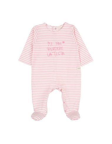 Nanan-Tutina rigata con scritta 1mese