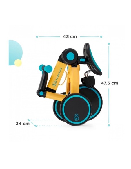 Kinderkraft -  Triciclo-Bicicletta 4Trike