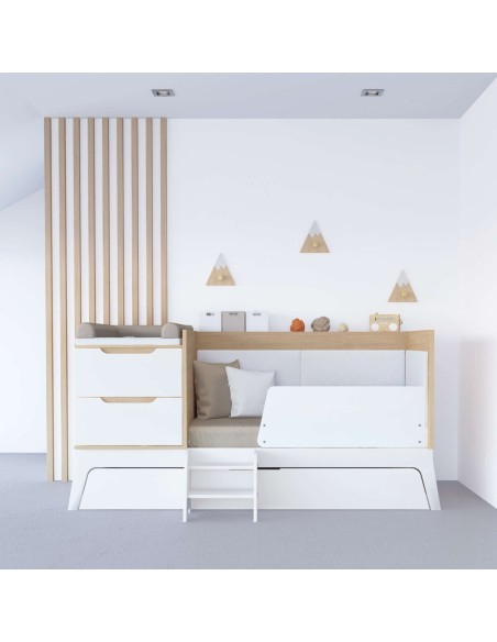 Alondra-Lettino Trasformabile Konver Zen