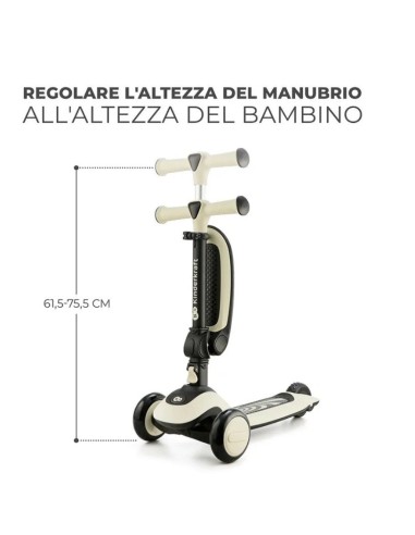 Kinderkraft- Monopattino Halley 2in1