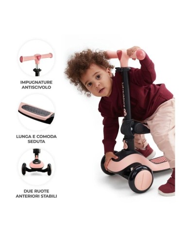 Kinderkraft- Monopattino Halley 2in1