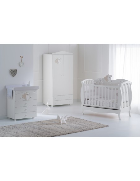 Lettino Grace Orso Raffaello Design