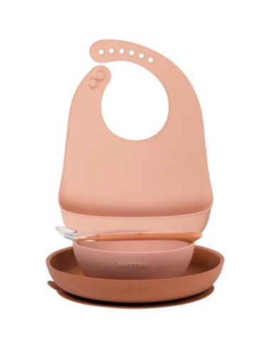 Nattou - Set pappa Silicone 4pz