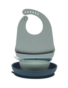 Nattou - Set pappa Silicone 4pz 2