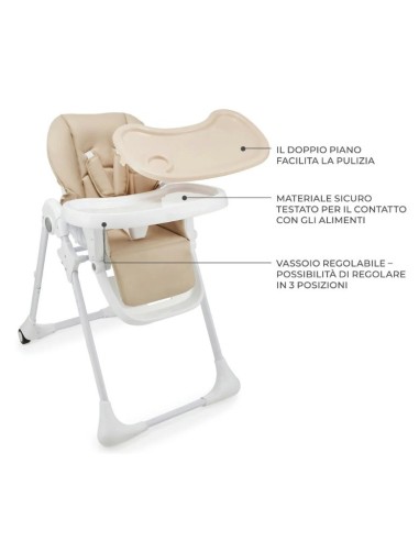 Kinderkraft - Seggiolone Pappa Tummie