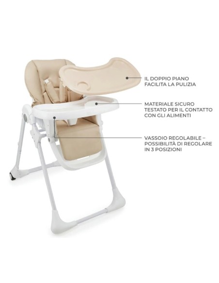 Kinderkraft - Seggiolone Pappa Tummie