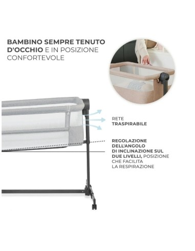 Kinderkraft - Culla Next To Me Neste Up 2