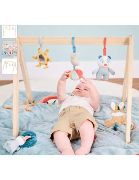 Nattou- Arco di gioco in legno