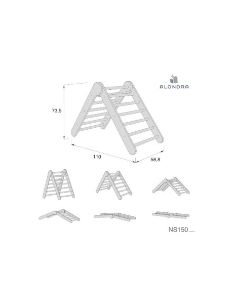 Alondra- Triangolo di apprendimento Triplano