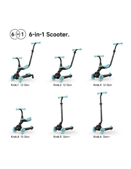 Monopattino Evolutivo Sema 6in1