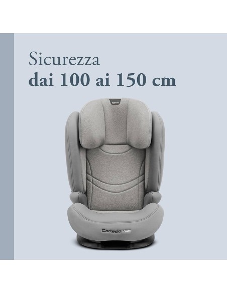 Inglesina - Seggiolino Auto Cartesio 100-150cm
