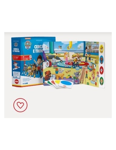 Gioco Faba Plus- Paw Patrol cerca e trova