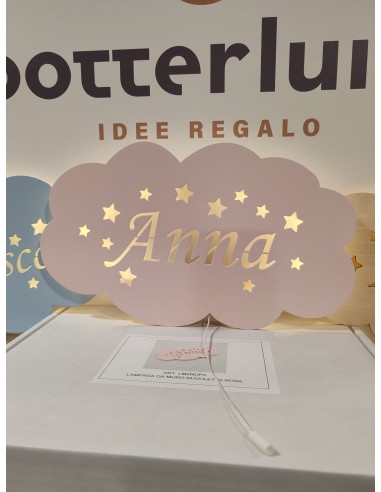 Lampada Luna Personalizzata