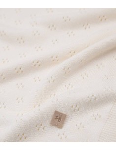 Bamboom- Coperta traforata Knitted estiva 2