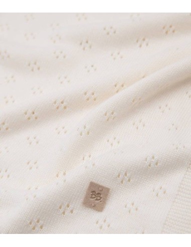 Bamboom- Coperta traforata Knitted estiva