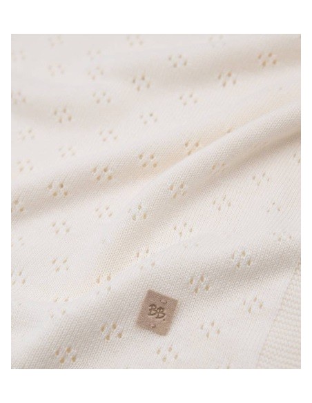 Bamboom- Coperta traforata Knitted estiva