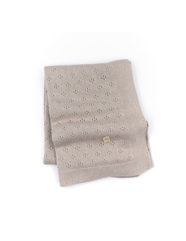 Bamboom- Coperta traforata Knitted estiva