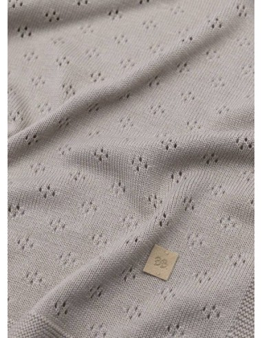 Bamboom- Coperta traforata Knitted estiva