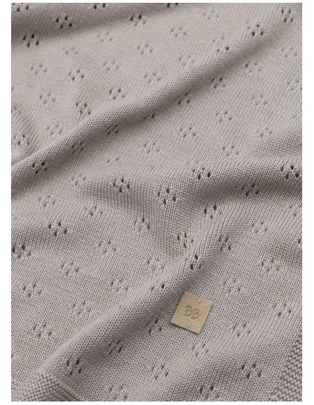 Bamboom- Coperta traforata Knitted estiva