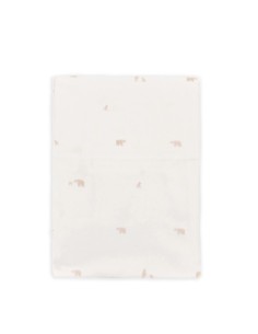 Bamboom- Lenzuolo culla+ federa Family Bear