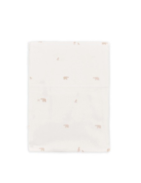 Bamboom- Lenzuolo culla+ federa Family Bear