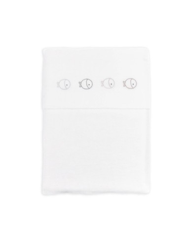 Bamboom- Lenzuola culla+ federa Fishes