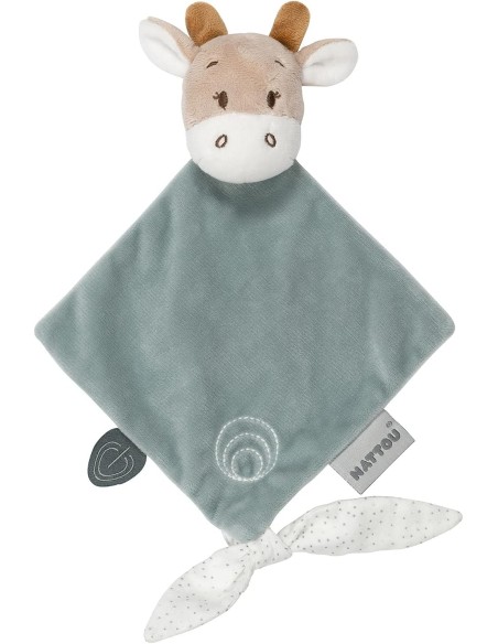 Nattou- Fazzoletto denti Dou Dou Giraffa