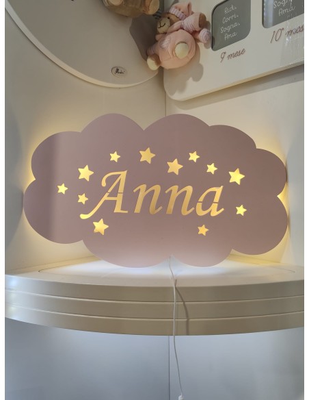 Lampada Nuvola Personalizzata