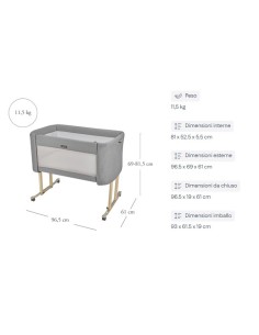 Culla Inglesina Welcome Bed 2