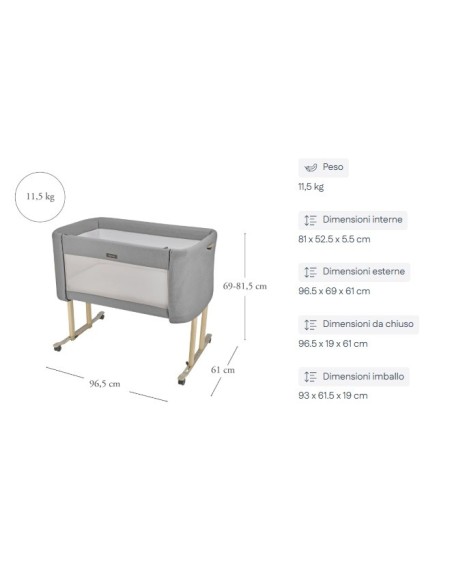 Culla Inglesina Welcome Bed