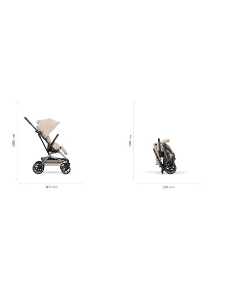Cybex- Passeggino Eezy S Twist+2