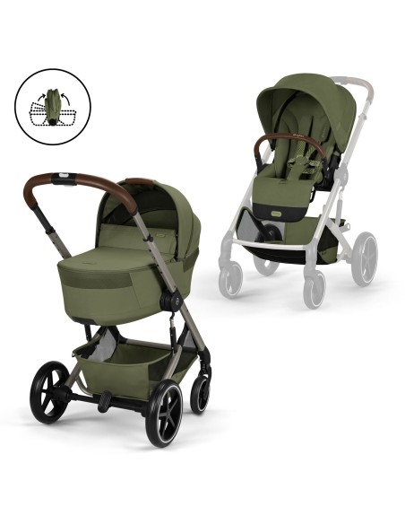 Duo Cybex Balios 2026 Navicella Pieghevole