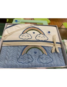 Roman Baby- Kit lenzuola e coperta carrozzina