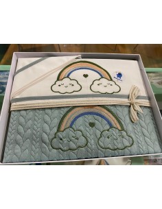 Roman Baby- Kit lenzuola e coperta carrozzina 2