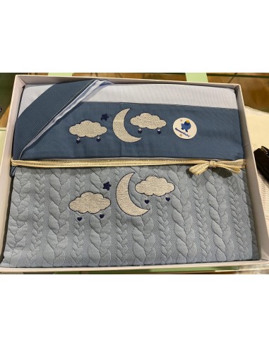 Roman Baby- Kit lenzuola e coperta carrozzina