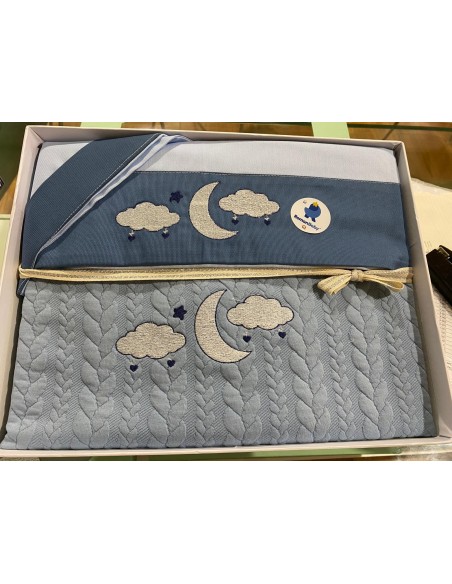 Roman Baby- Kit lenzuola e coperta carrozzina