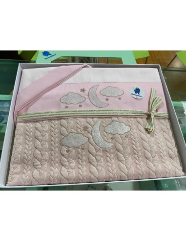 Roman Baby- Kit lenzuola e coperta carrozzina