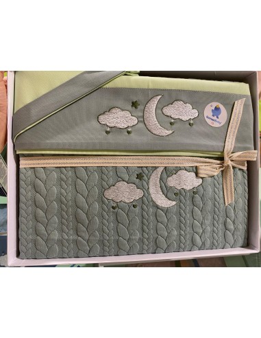 Roman Baby- Kit lenzuola e coperta carrozzina