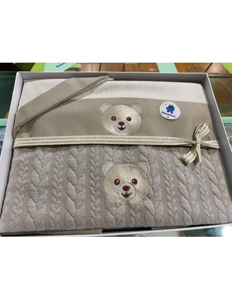 Roman Baby- Kit lenzuola e coperta carrozzina