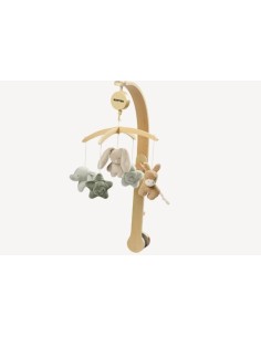 Nattou- Giostrina letto legno Lou Lou