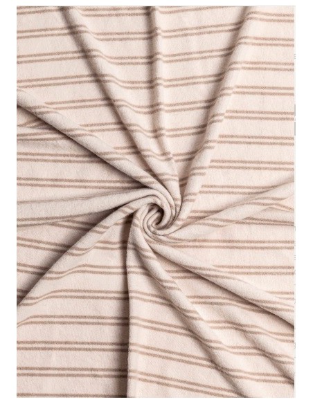 Bamboom- Coperta invernale Stripe Pink