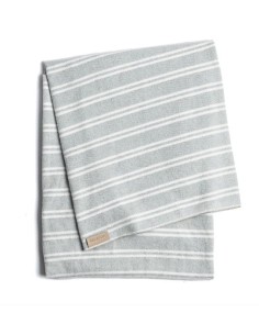 Bamboom- Coperta invernale Stripe Acqua